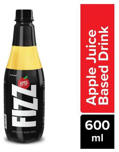 

Appy Fizz Apple Juice Based Drink 600ml