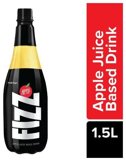 

Appy Fizz Apple Juice Based Drink 1 5 L