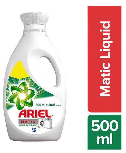 

Ariel Matic Liquid Detergent 500 ml