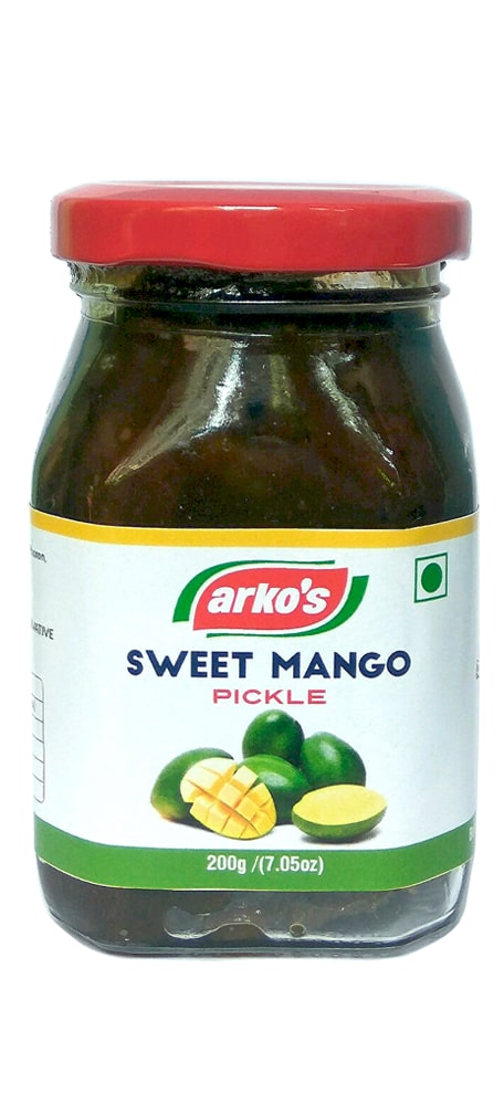 

ARKOS Homemade Pickle Sweet Mango Chutney Pickle Weight (200g)