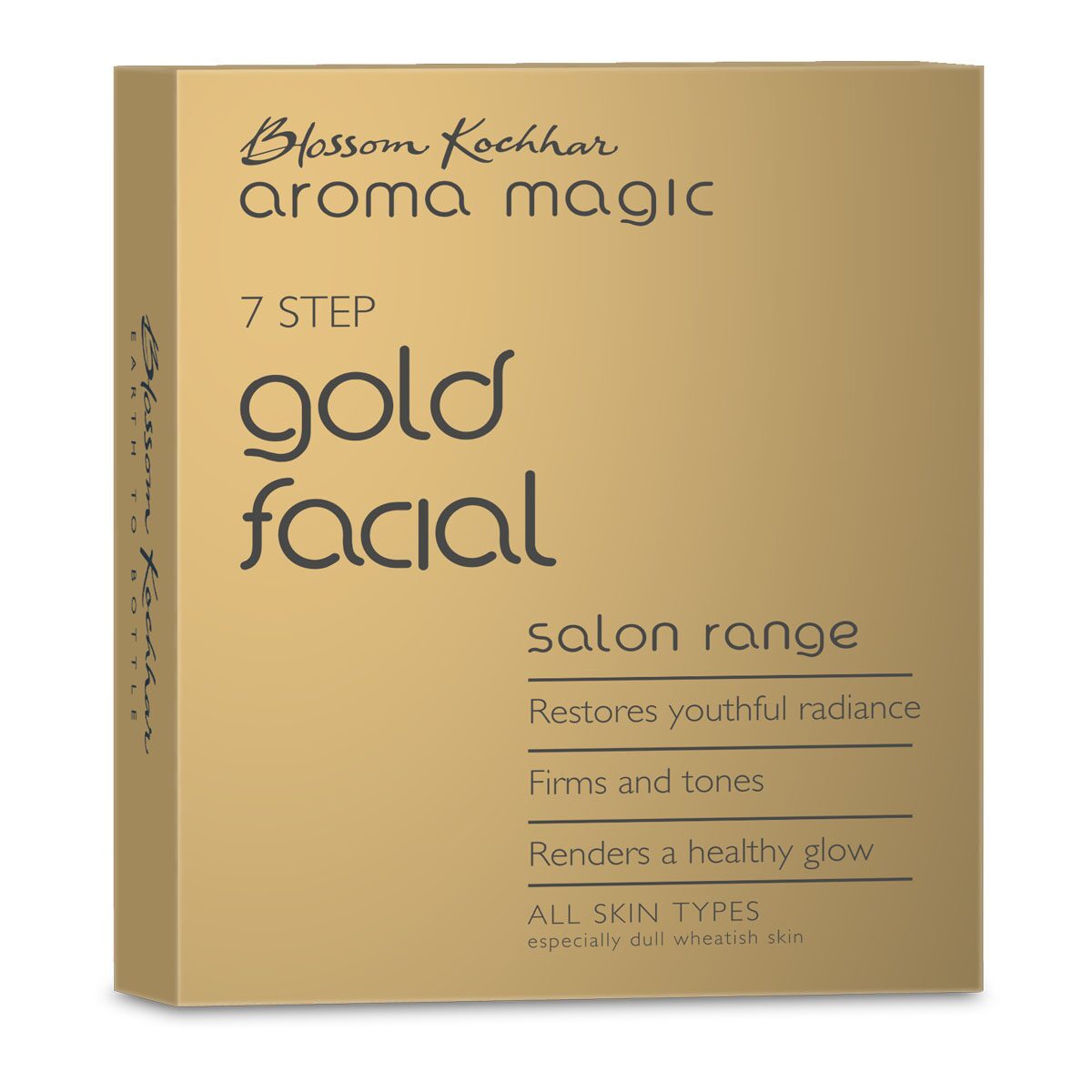 

Aroma Magic Gold Facial Kit All Skin Types Especially dull wheatish complexion - (Sachet)35gPack of 1
