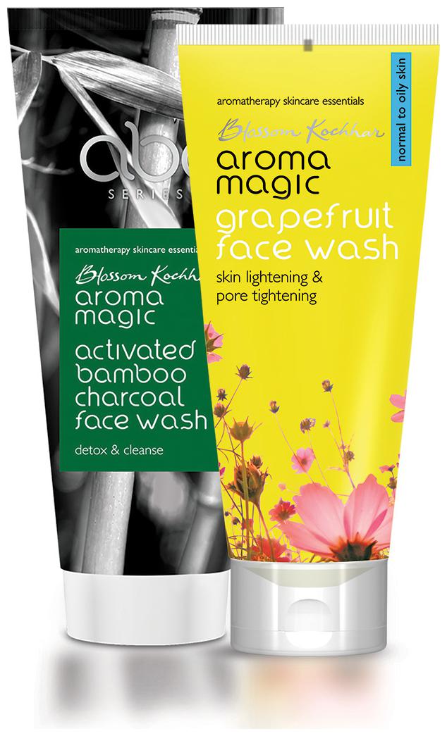 

Aroma Magic Combo of Activated Bamboo Charcoal Face Wash Grapefruit Face Wash - 200ml