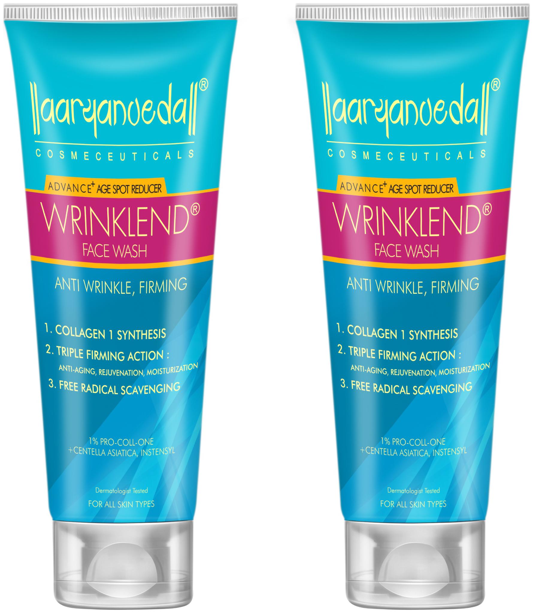 

Aryanveda Anti Wrinkled Face Wash 60ml (Pack of 2)