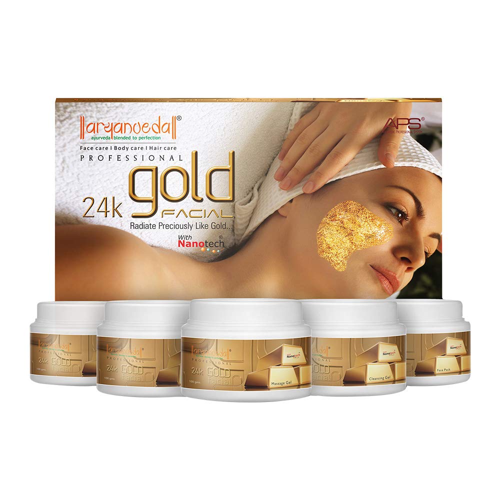 

Aryanveda APS Facial Kit 510g gold (Pack of 1)