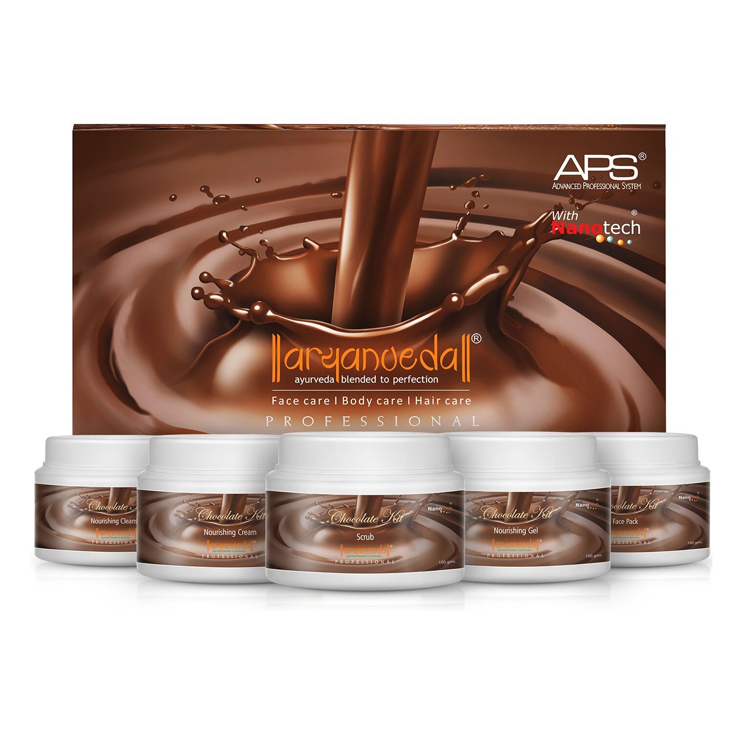 

Aryanveda APS Facial Kit 510g Chocolate (Pack of 1)