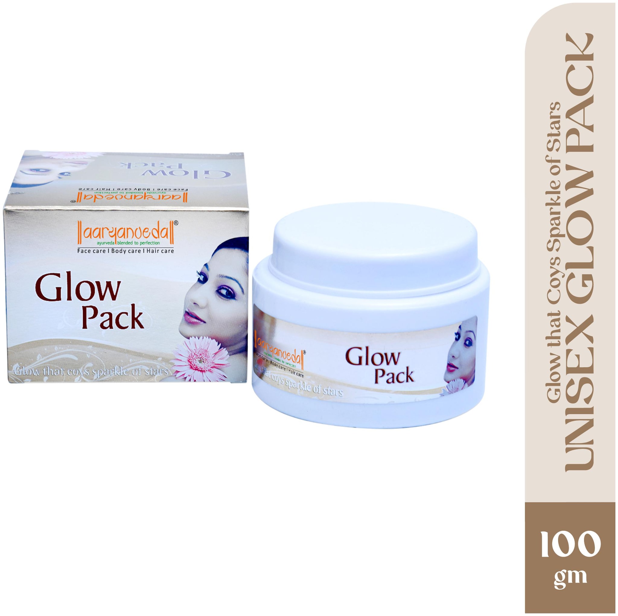 

Aryanveda Unisex Glow Pack (100 g)