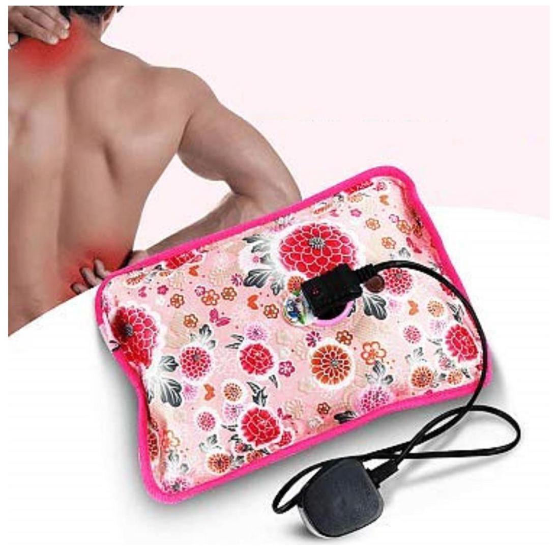

Aryshaa Electric Rechargeable Heating Pad For Body Pain Relief Assorted Colours -(Pack of 1)
