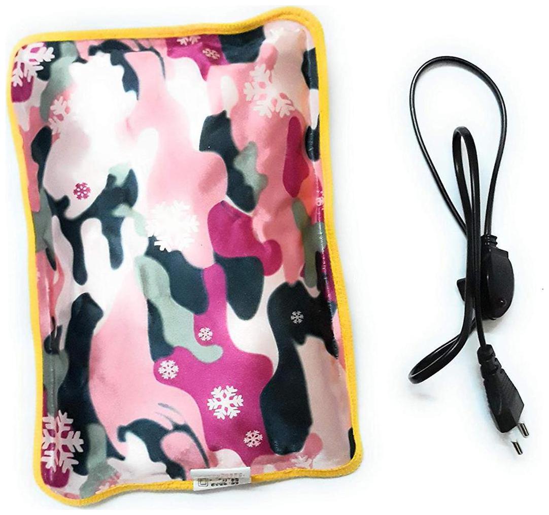 

Aryshaa Electric Rechargeable Heating Pad For Body Pain Relief Assorted Colours -(Pack of 1)