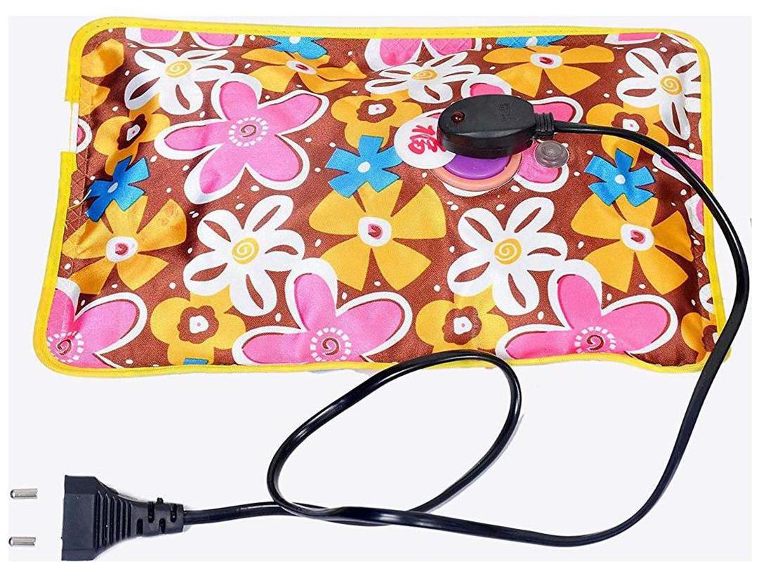 

Aryshaa Electric Rechargeable Heating Pad For Body Pain Relief Assorted Colours -(Pack of 1)
