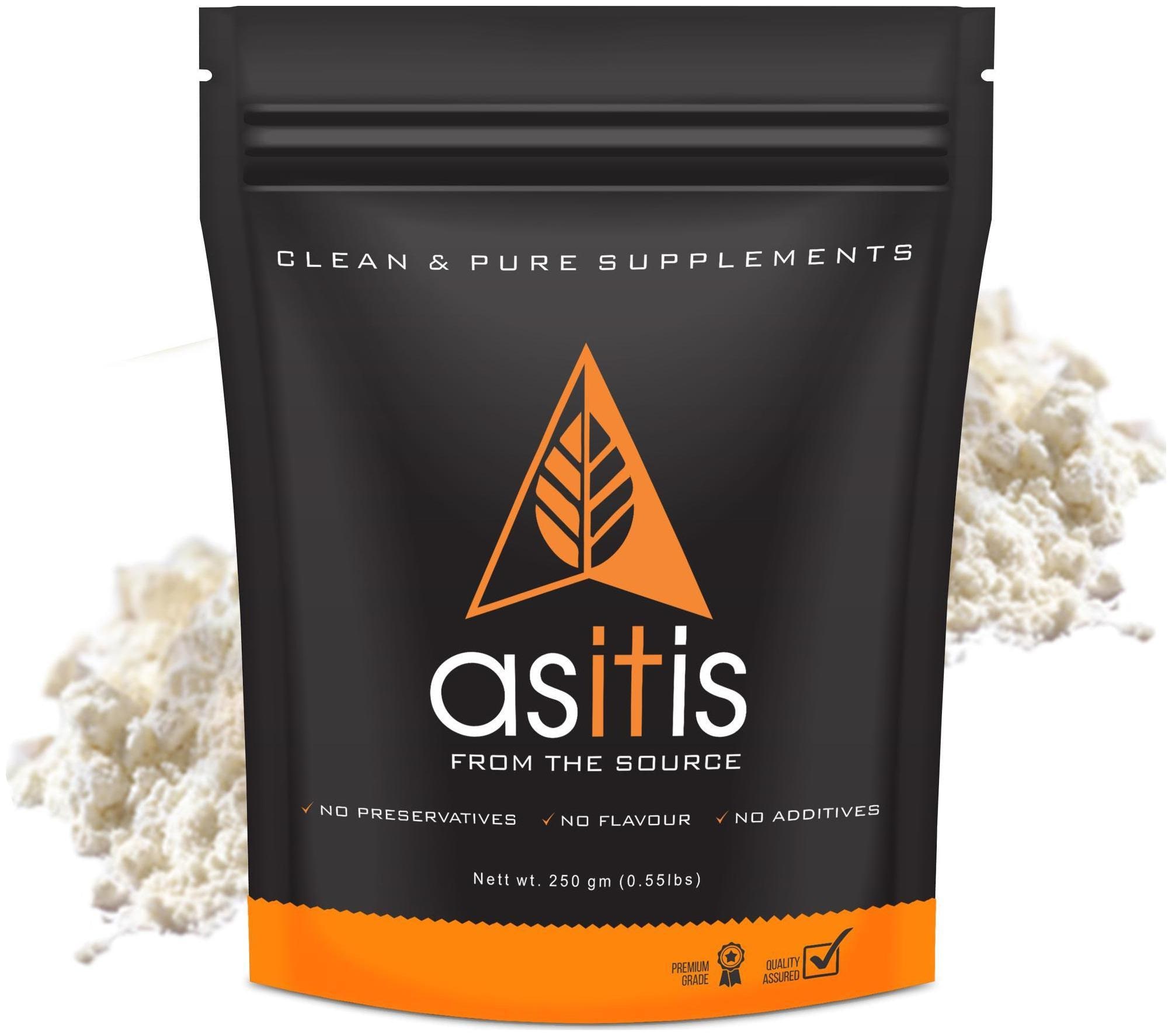 

AS-IT-IS Nutrition Whey Protein Concentrate 80 Protein Unflavored - 250 g