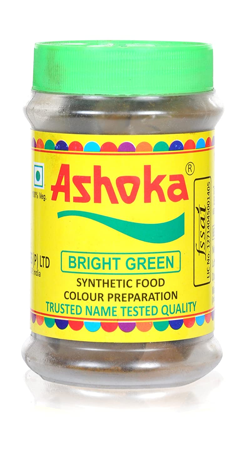 

Ashoka Bright Green Food Colour80 g (Pack of 2)