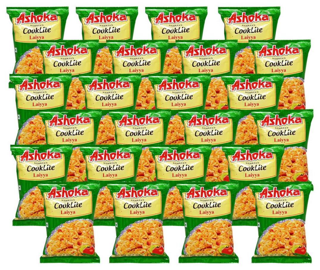 

Ashoka Cooklite Sev Murmura Pudina Flavor 30 g Each (Pack of 24 Pouches)