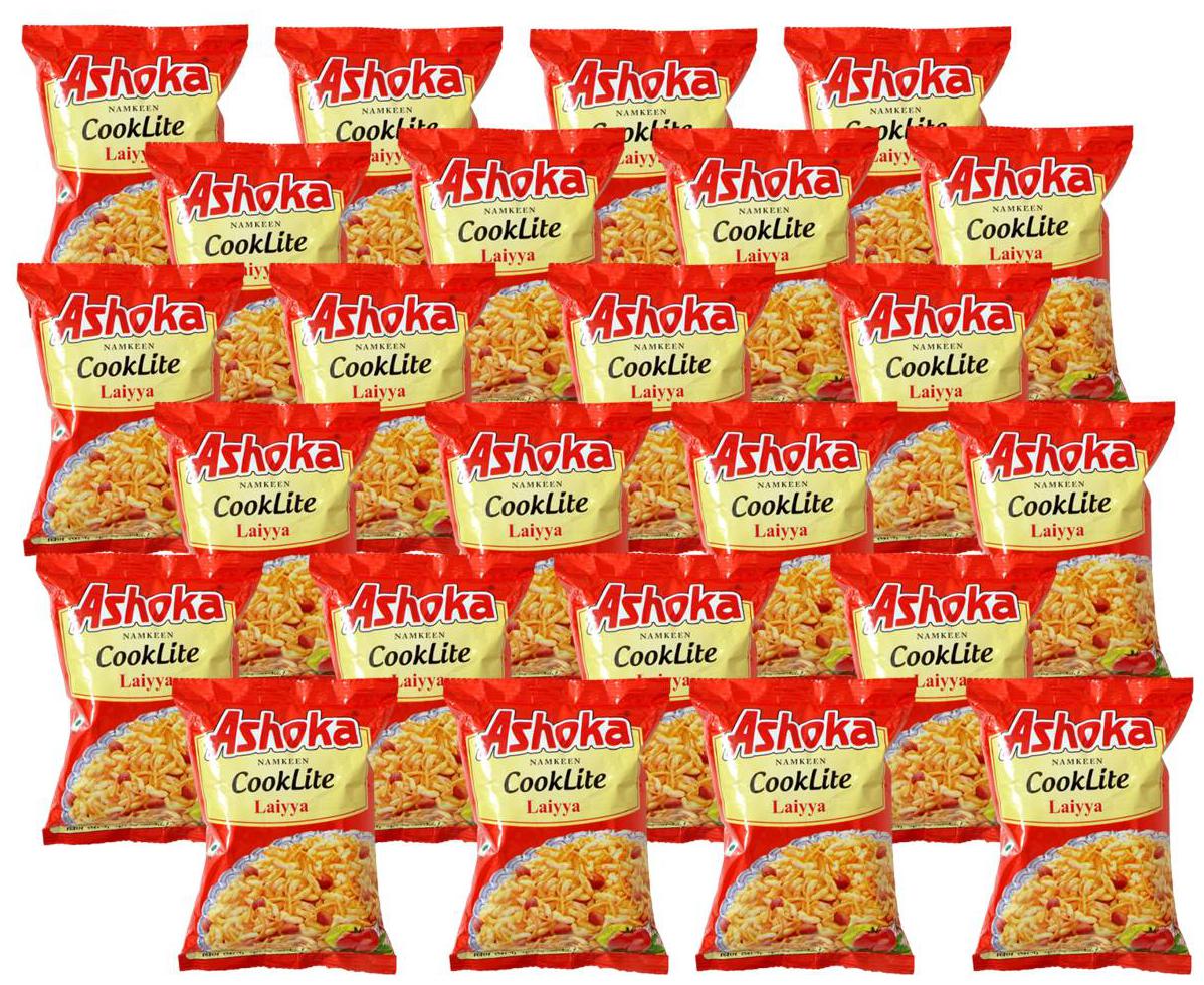 

Ashoka Cooklite Sev Murmura Tomato Flavor 30 g Each (Pack of 24 Pouches)