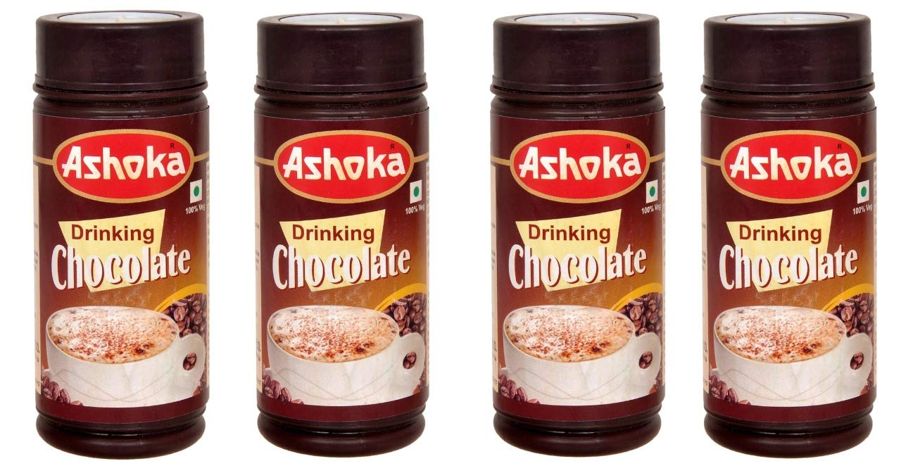 

Ashoka Drinking Chocolate Instant Mix Powder (100 g) Pack of 4