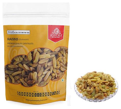 

Ashoka Dry Fruit Mart Premium Seedless Raisins (Platinum) 250 g