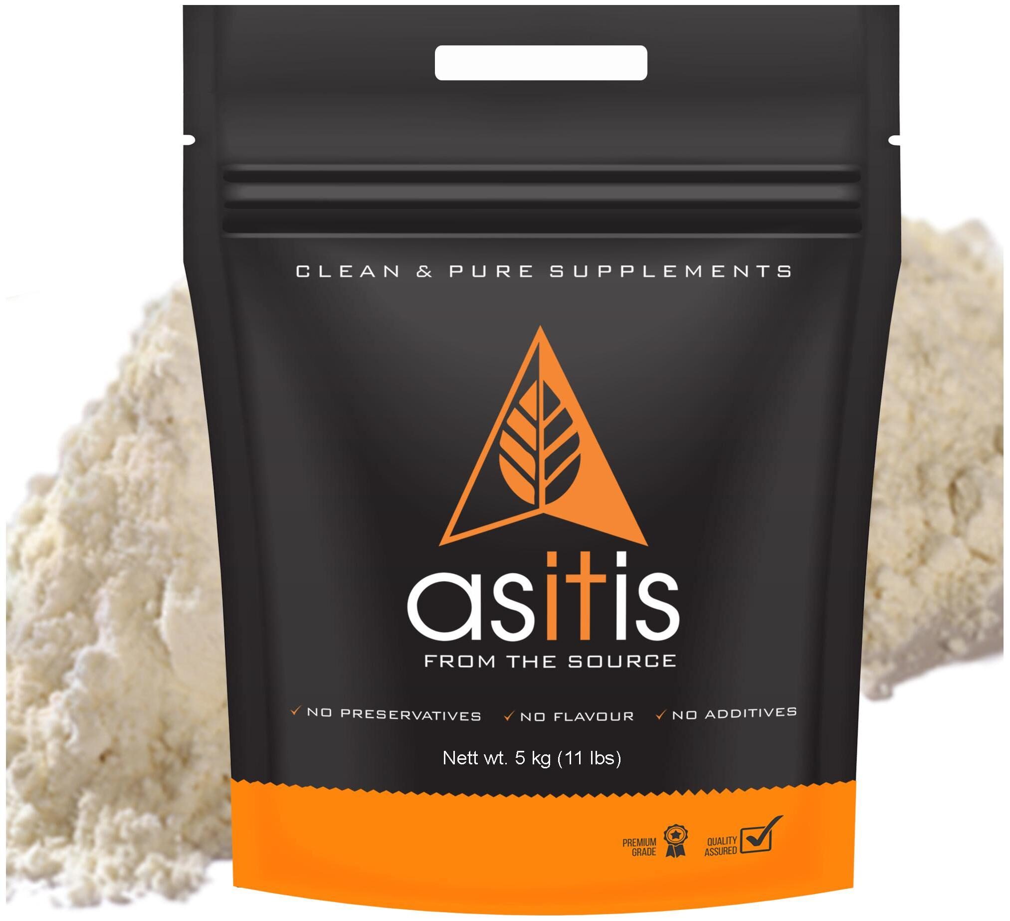

AS-IT-IS Nutrition Whey Protein Concentrate Unflavored (5kg)