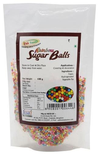 

Ask Foods Rainbow Sugar Balls 100 g
