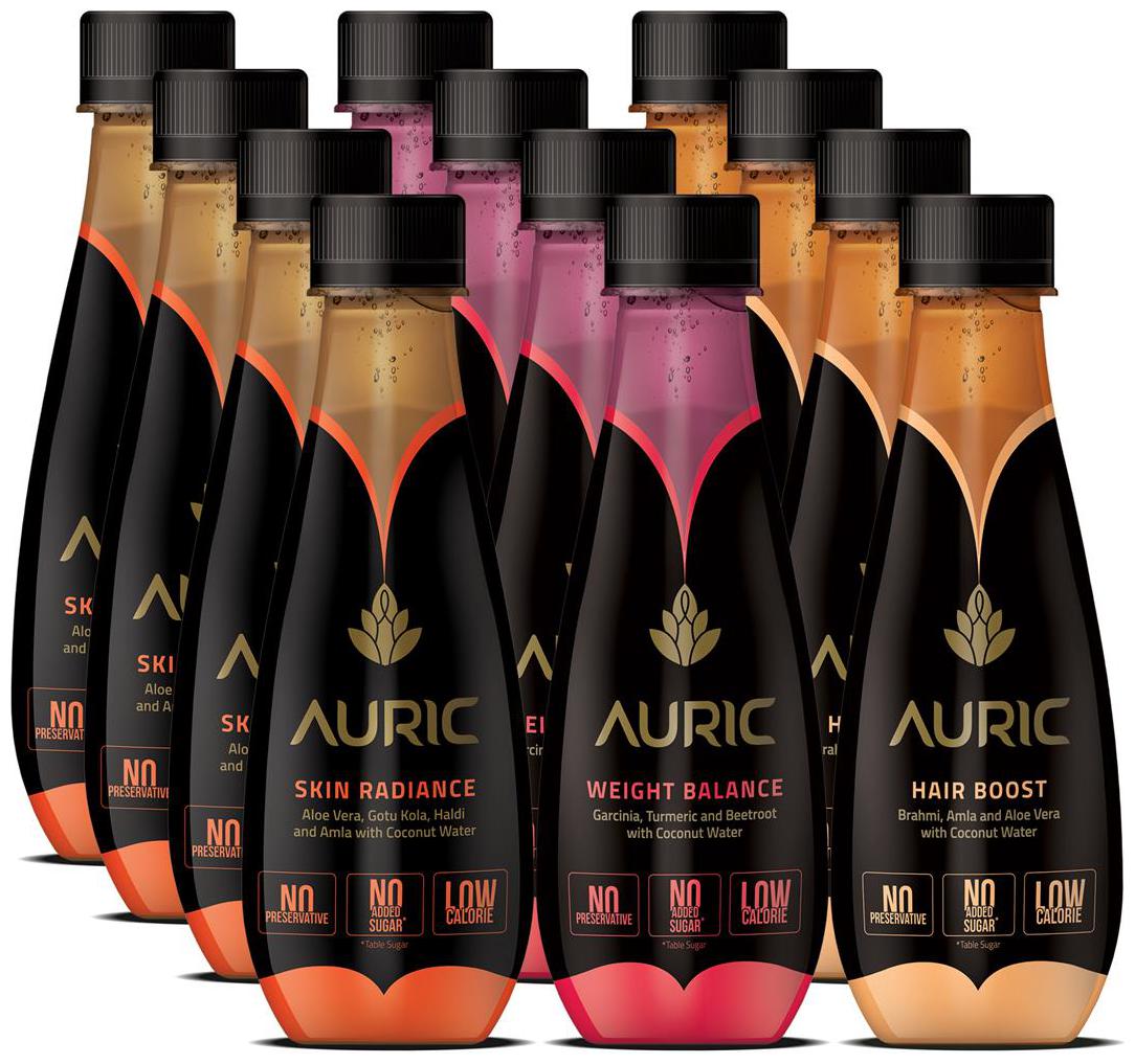 

Auric Beauty Kit Skin Radiance Hair Boost Weight Balance 250ml (Pack Of 12)