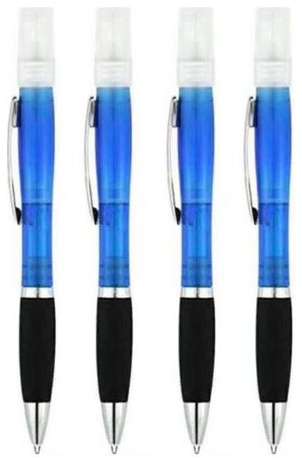 

Ball pen with Sanitizer SPRAY (Mist) ( Pack of 4)