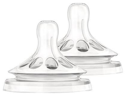 

Avent Natural Teat Medium Flow 3 Holes 3 months ( 2 pcs)
