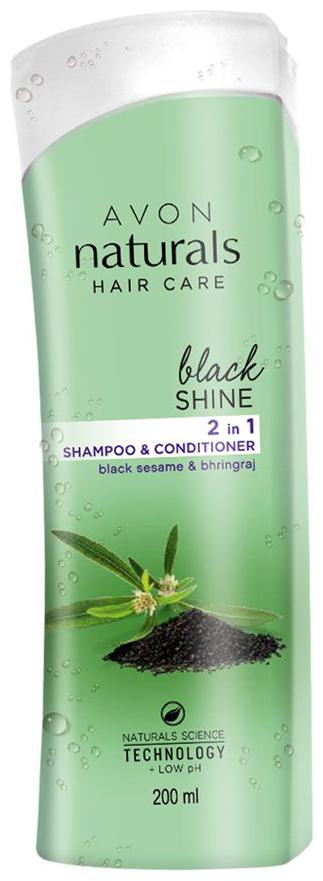 

Avon Black Sesame Bhringraj Shampoo 2 in 1 shampoo 200 ml Pack of 1