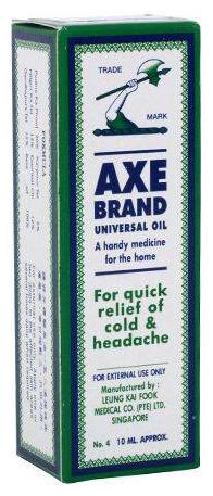 

Axe Brand Universal Oil - for Quick Relief of Cold Headache 10 ml