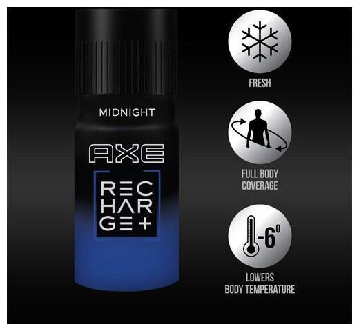 axe midnight body spray