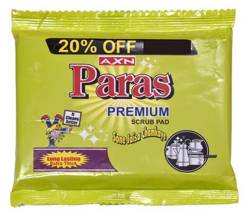 

AXN Paras Premium Scrub Pad 1 pc