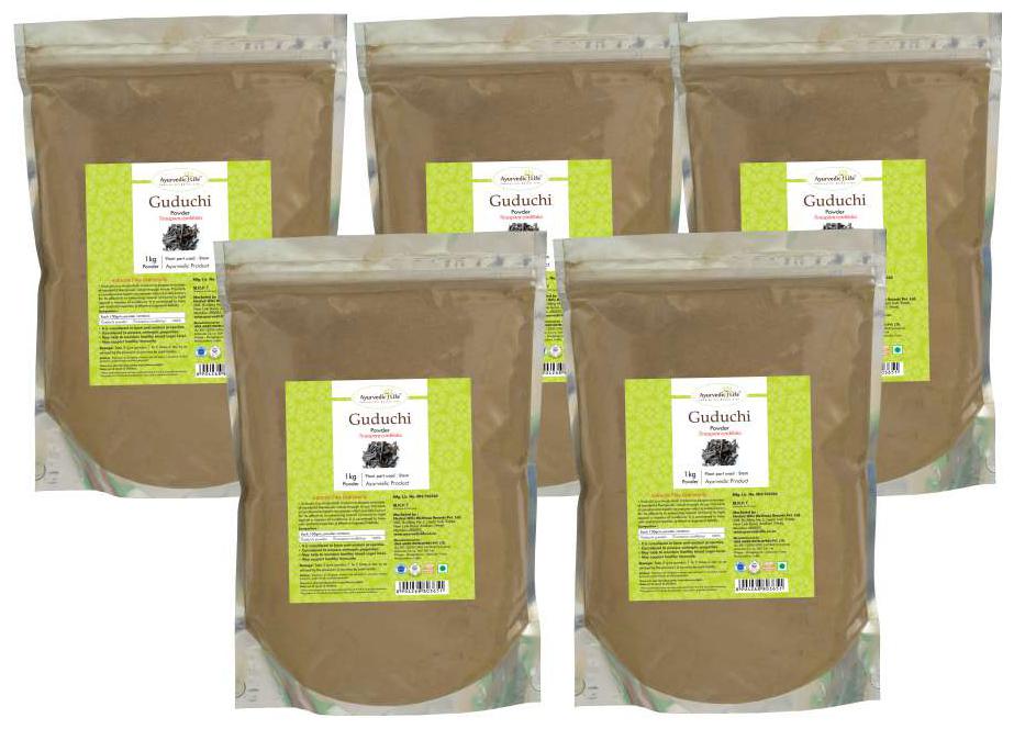 

Ayurvedic Life Guduchi Powder - 1 kg Value Pack of 5