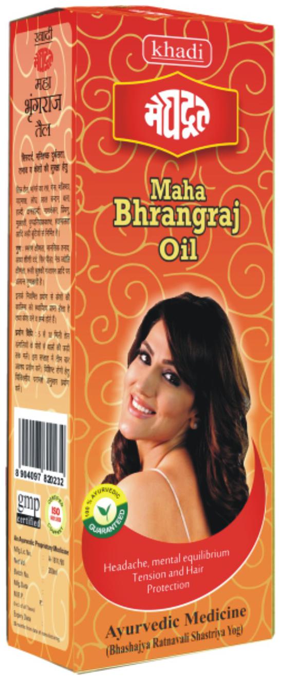 

AYURVEDIC MAHA BHRINGRAJ HAIR OIL 200 ml