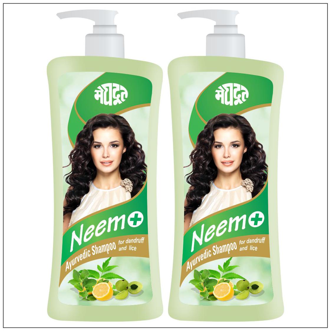 

AYURVEDIC NEEM SAT(SHAMPOO) 500 ml PACK OF 2