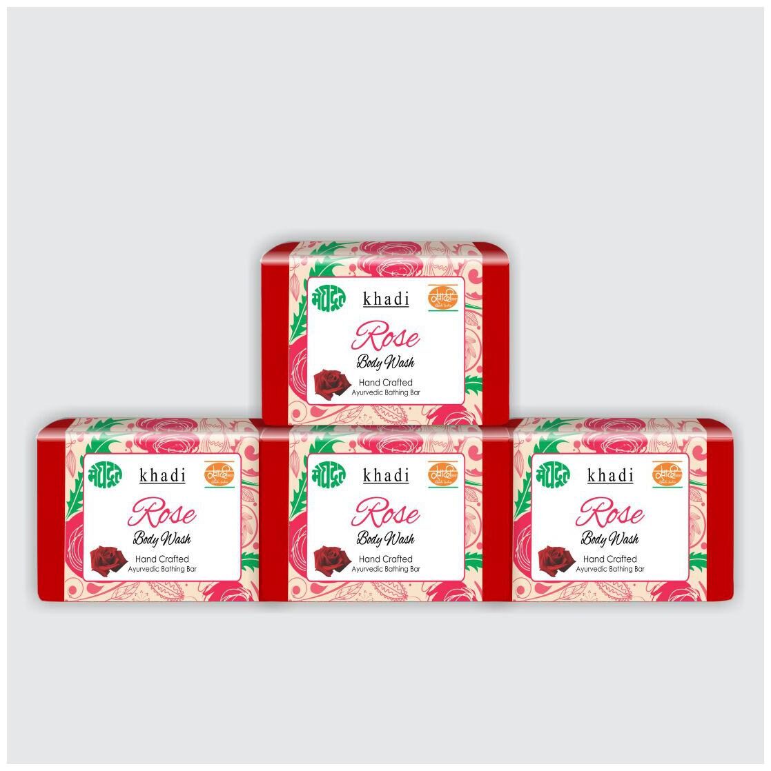 

AYURVEDIC ROSE BODY WASH 125 g PACK OF 4