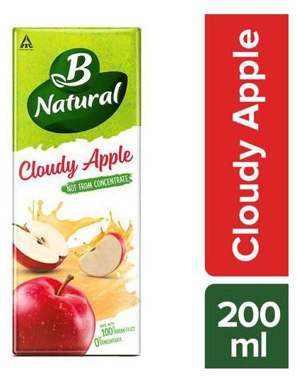

B Natural Apple Juice 200ml