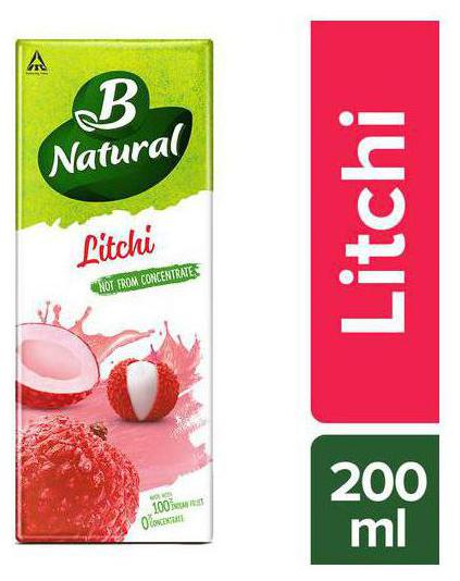 

B Natural Juice - Rose Lychee 200 ml