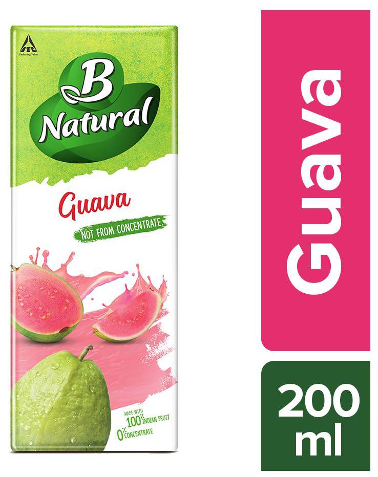 

B Natural Juice - Pink Guava 200 ml