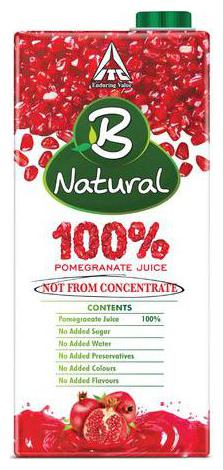 

B Natural Juice - 100 Pomegranate 1 L