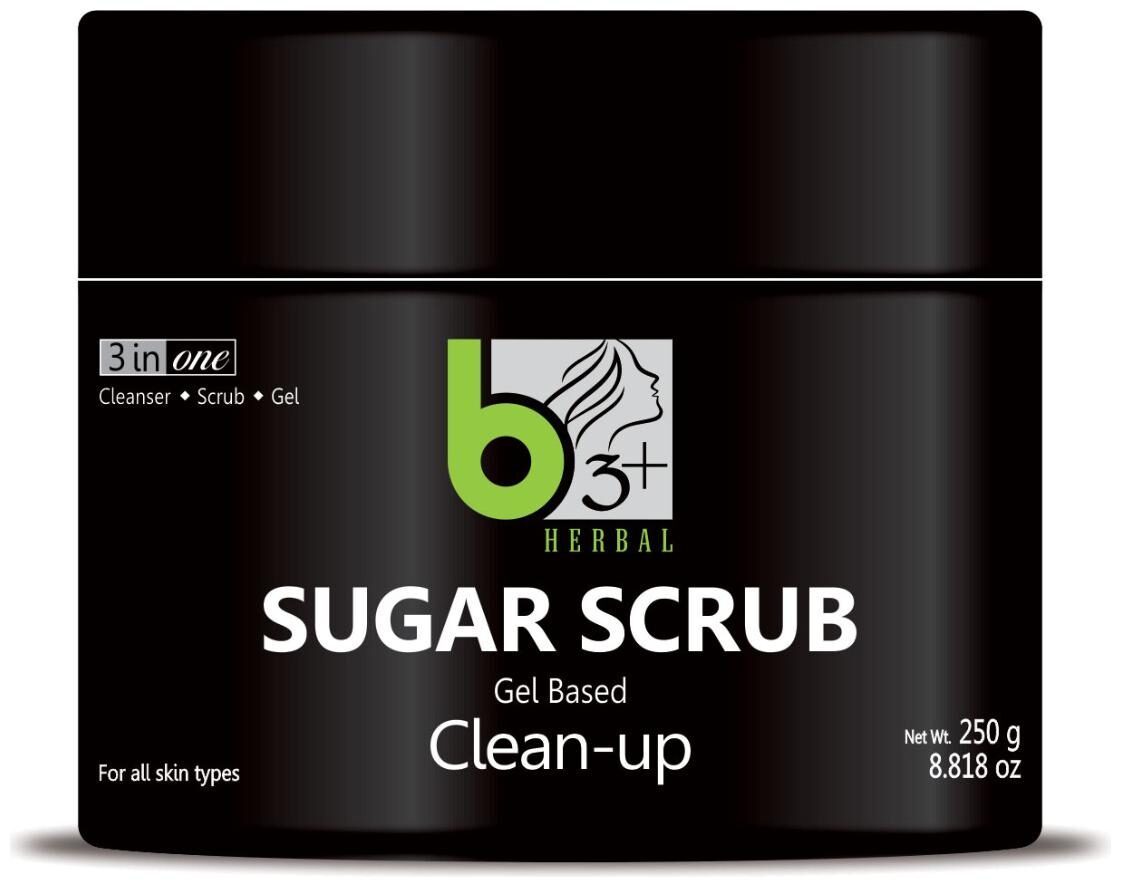 

B3 Herbal Sugar Scrub Gel Based Clean-Up 250 G