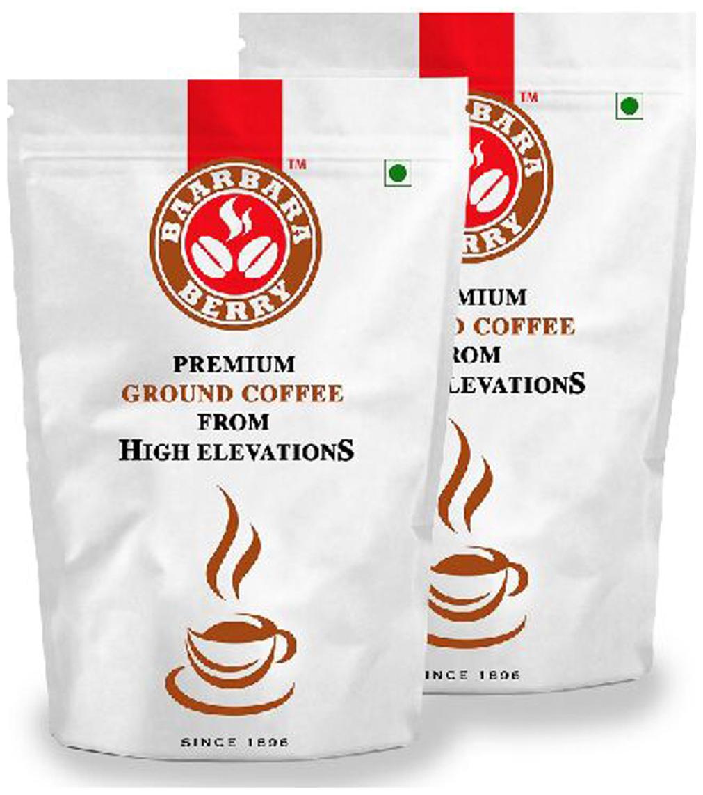 

Baarbara Berry Premium Filter Coffee Bean Powder-250 g pack of 2