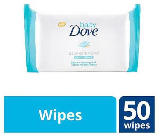 

Baby Dove Rich Moisture Baby Care Wipes 50 Pulls