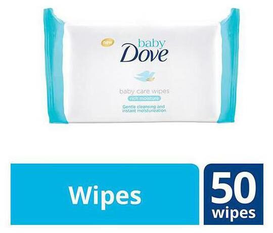 

Baby Dove Rich Moisture Baby Care Wipes 50 Pulls