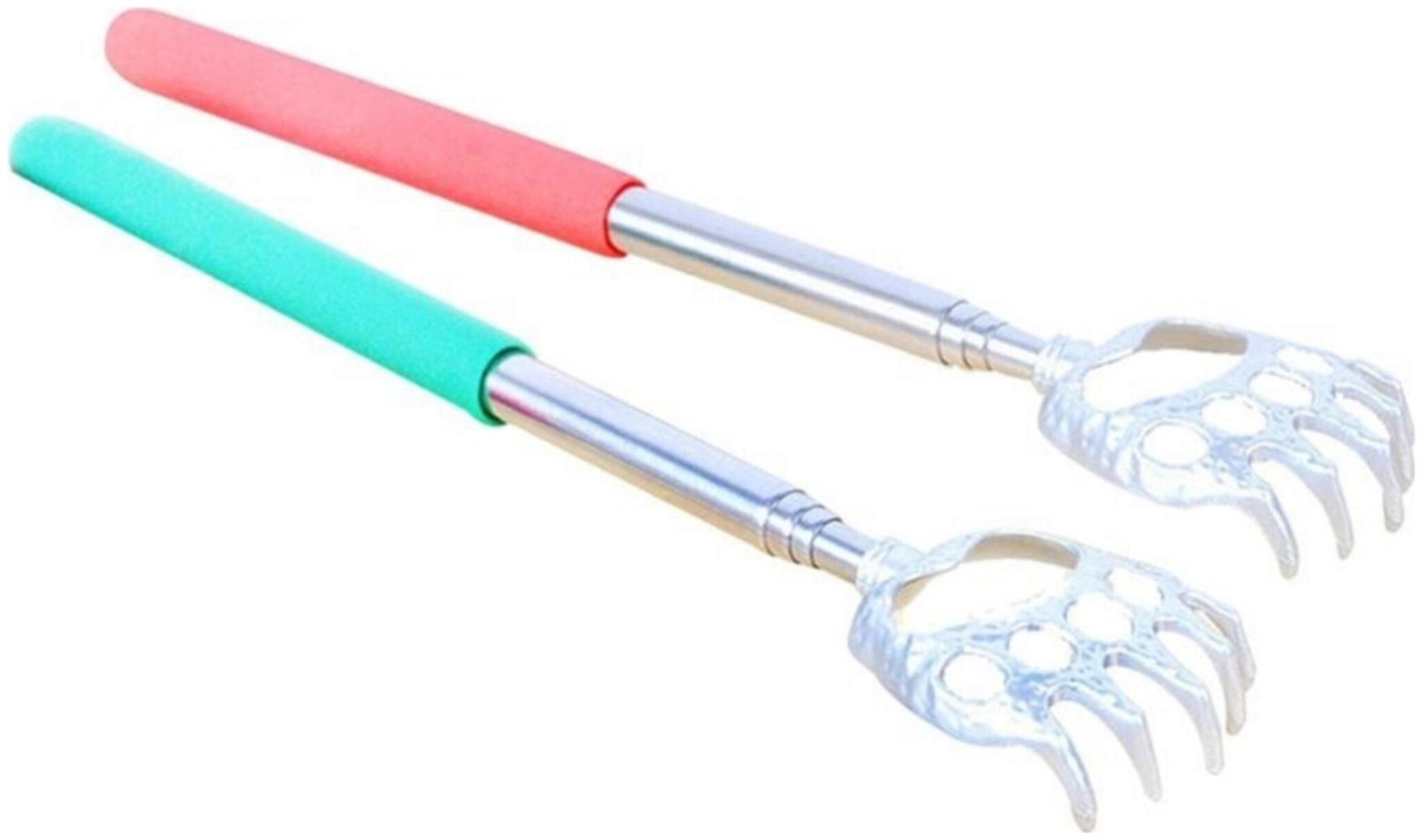 

Back Scratcher Stainless Steel Bear Claw Scratching Backscratcher Massager Multi Colours (Pack of 2)
