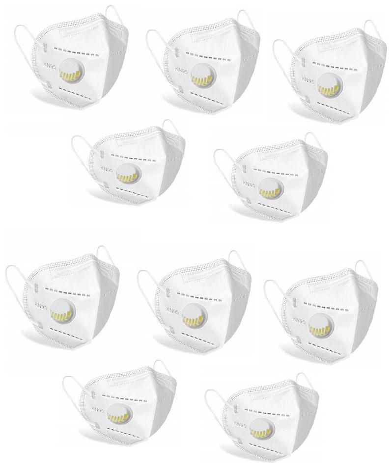 

Backlund Anti-Pollution Mask With Activated Carbon Anti-Dust Face Mask Face Mask with Earloop For Men And Women Mask (Pack Of 10)