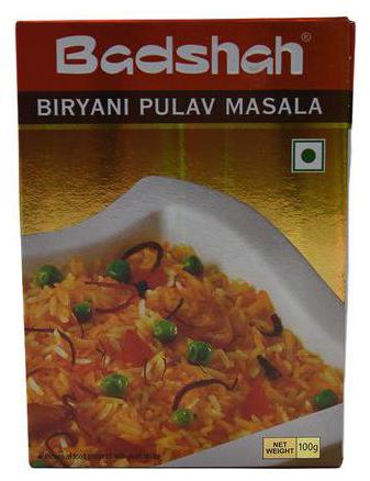 

Badshah Masala - Pulav Biryani 100 g