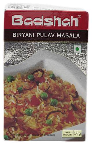 

Badshah Masala - Pulav Biryani 50 g