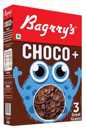 

Bagrry S Breakfast Cereal - Choco 3 Great Grains 375 g