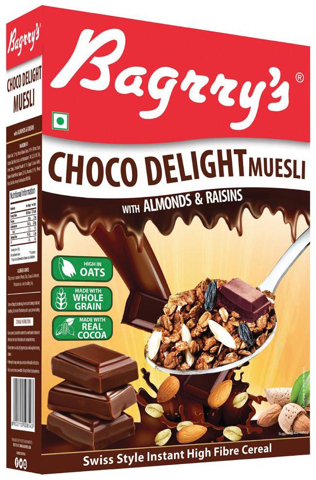 

Bagrry s Choco Delight Muesli- 500 g Box