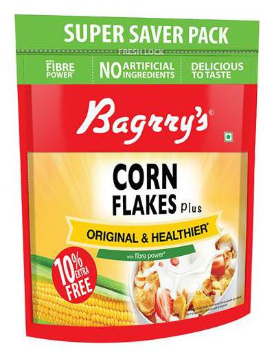 

Bagrrys Corn Flakes Plus - Original Healthier 800 g
