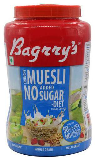 

Bagrrys Muesli - No Added Sugar 1 kg