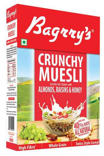 

Bagrrys Muesli - Almond Raisin Honey 500 g