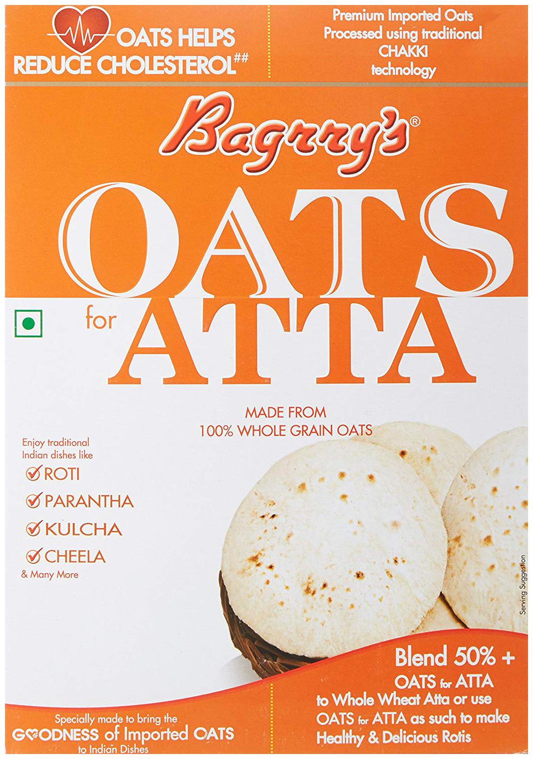 

Bagrrys Oats - Atta 500 g